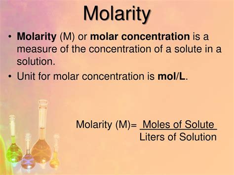 PPT - Molarity PowerPoint Presentation, free download - ID:6829155