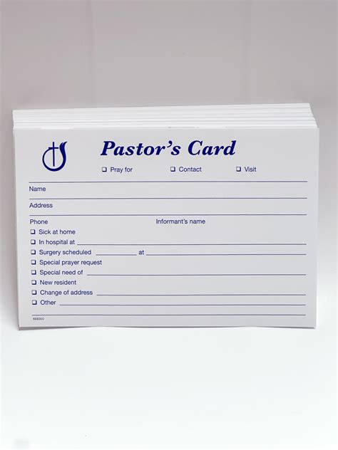 Pastors Card - Pathway Bookstore