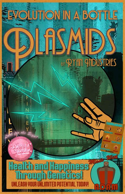 Bioshock Plasmids Advertisement Rapture Vintage Style Travel - Etsy