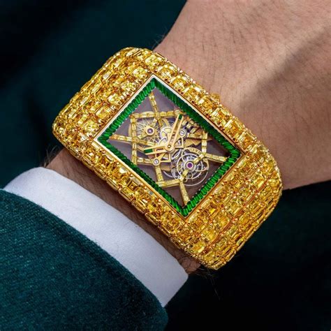 Jacob & Co. $20 Million Yellow Diamond Watch is Not For Those with ...