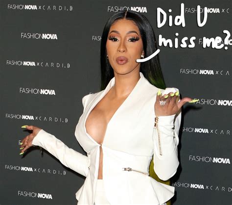 Cardi B Returns To The Stage Following Plastic Surgery Recovery - With Some 'Old Town Road ...