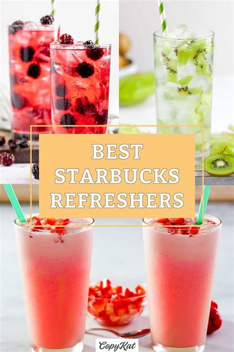 Best Copycat Starbucks Refreshers Recipes - CopyKat Recipes