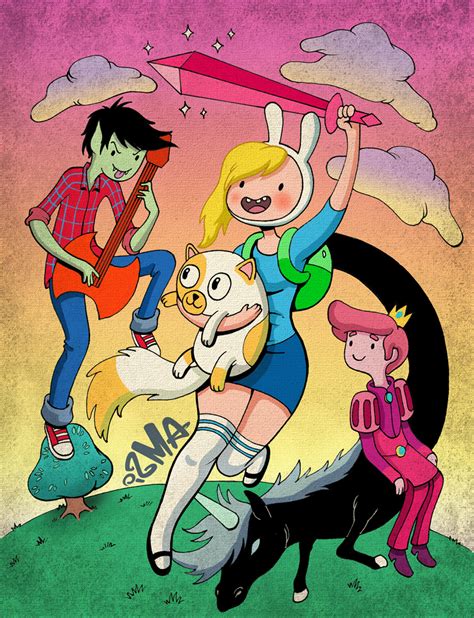 Adventure Time with Fionna and Cake by ismaComics on DeviantArt