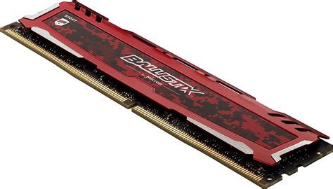 Crucial Ballistix Sport LT 8GB Single DDR4 2666 MT/s (PC4-21300) CL16 SR x8 DIMM 288-Pin Memory ...