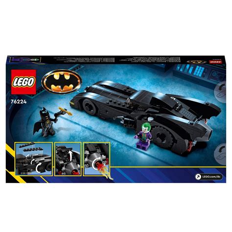 LEGO DC 76224 Batmobile: Batman vs. The Joker Chase Car Toy | Smyths ...