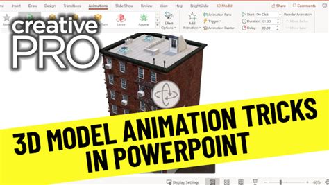 How to Animate with 3D Models in PowerPoint | CreativePro Network