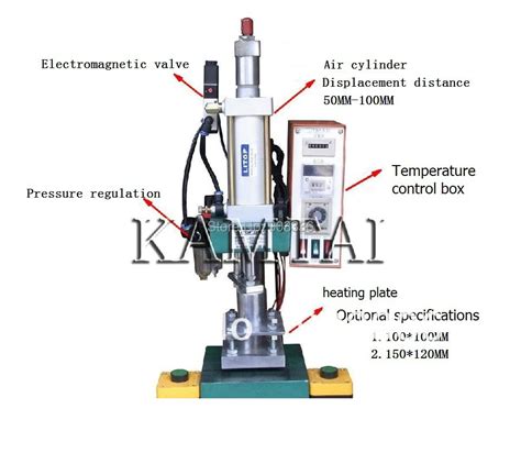 Pneumatic Electric embosser machine diy figure hot embossing stamping ...