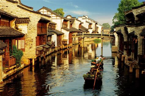 Wuzhen China Hangzhou, Dream Vacations, Vacation Spots, Lago Titicaca Peru, Shanghai, Places ...