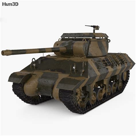 M36 Jackson Tank Destroyer 3D model - Military on Hum3D