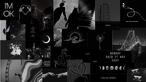 Black Aesthetic Wallpaper For Desktop & Laptop | Desktop wallpaper black, Black aesthetic ...