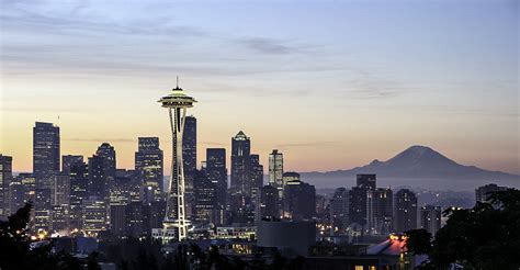 Seattle Skyline from Queen Anne Hill, Washington image - Free stock photo - Public Domain photo ...