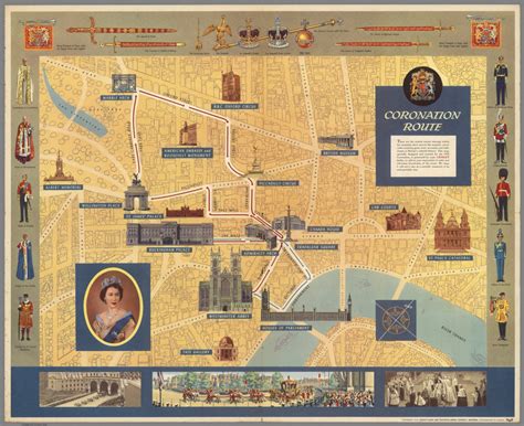 Coronation route - David Rumsey Historical Map Collection