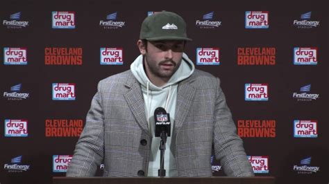 Baker Mayfield Postgame Press Conference vs. Steelers