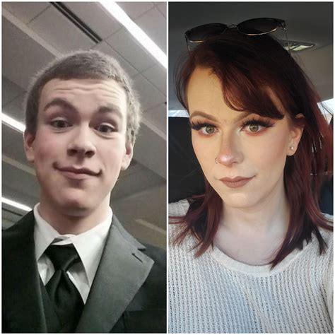 I don't even look like my pre transition self's sister.... 4 years hrt : r/transtimelines