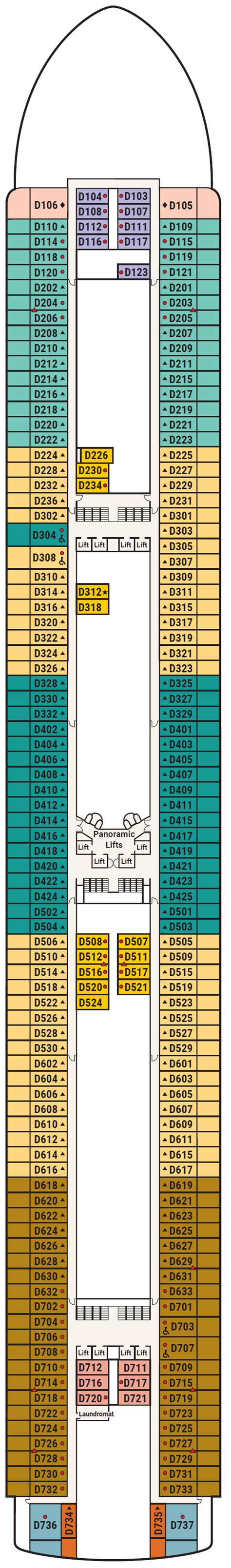 Ruby Princess Deck Plan | Deck 10 | ROL Cruise