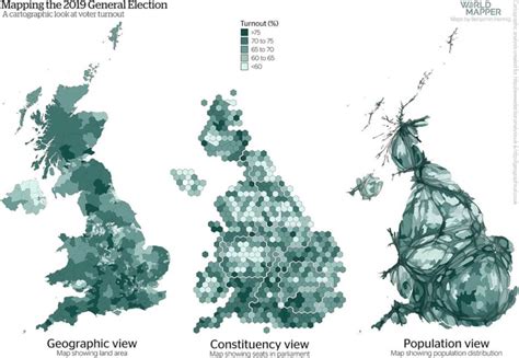 Mapping the 2019 UK General Election - Geographical