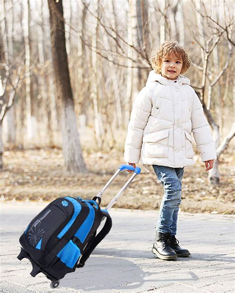 Rolling Backpack for Boys, Fanspack Wheeled Backpack– backpacks4less.com