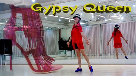 Gypsy Queen - Line dance - YouTube