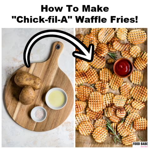 Homemade Waffle Fries - Chick-fil-A Copycat Recipe (Only 3 Ingredients!)