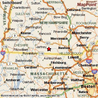 Greenville, New Hampshire Area Map & More