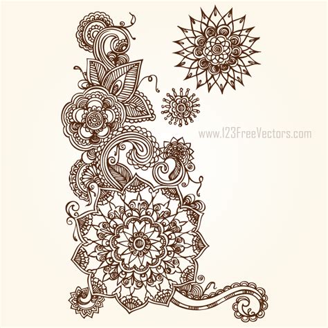 Floral Vector Eps Free Download by 123freevectors on DeviantArt