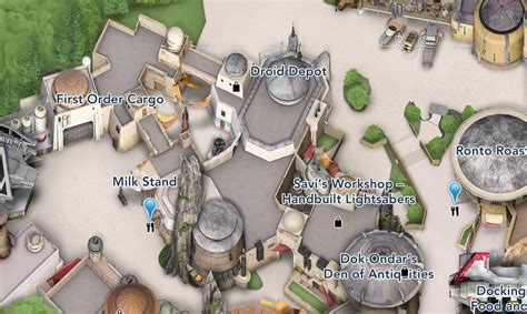 Star Wars: Galaxy's Edge map now online at Disney World site