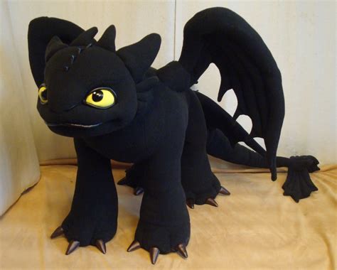 Toothless Dragon Soft Toy by skazkodrom on DeviantArt