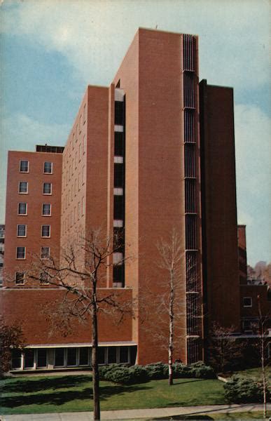 Street View of Memorial Hospital South Bend, IN Postcard