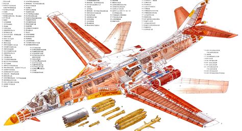 B-1 lancer | Blueprints | Pinterest | Cutaway, Aircraft and Aviation