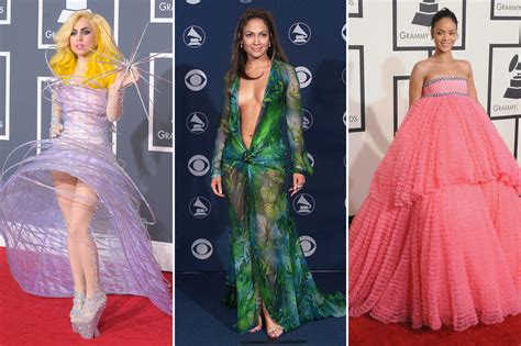 The best-dressed celebs on the Grammys red carpet in fashion history