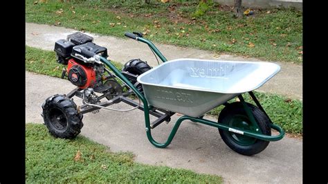 Homemade 200cc WHEELBARROW !? PART 1 - YouTube