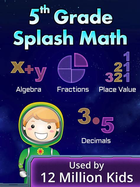 5th Grade Math: Splash Math Worksheets App | | BestAppsForKids.com