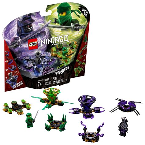 LEGO Ninjago Spinjitzu Lloyd vs. Garmadon 70664 - Walmart.com