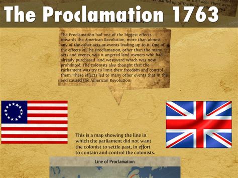 Proclamation Of 1763 For Kids