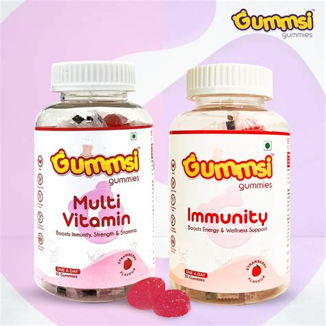 Multivitamin + Immunity Gummies – Gummsi Gummies