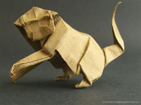 monkey origami ~ easy crafts ideas to make