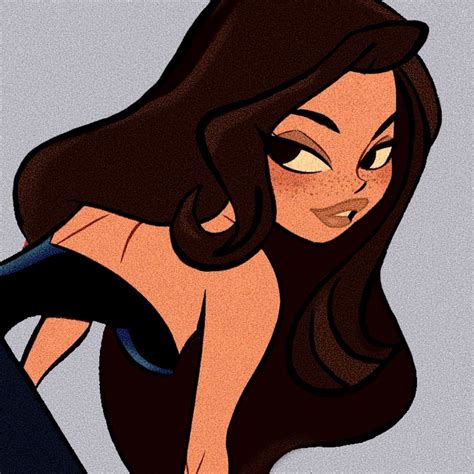 (Brunette Girl) No sabía que este icono se haría tan viral😩 #icon #icono Girl Cartoon Characters ...