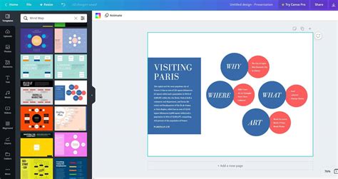 Canva Mind Map Templates for Productivity July 30, 2020