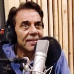 Veteran Actor Dharmendra ji spotted during the dubbing of his first International Short film ...