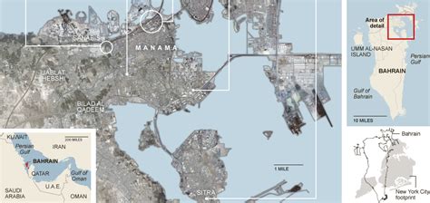 Map of Key Locations in Manama, Bahrain - Map - NYTimes.com