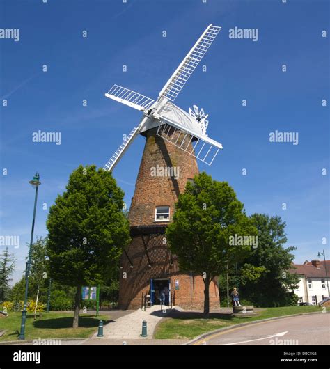 Windmill Rayleigh Essex Stock Photo - Alamy