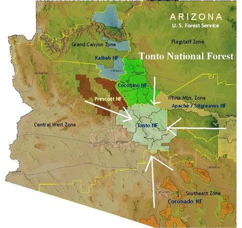 Archaeology Survey in Tonto Forest Arizona