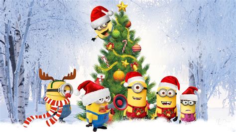 Merry Christmas Minions Wallpapers - Wallpaper Cave