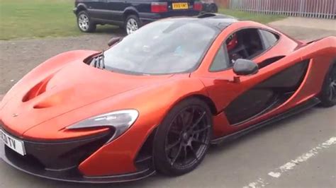 McLaren P1 Full Electric Mode Drive By - YouTube