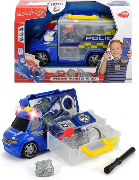 Dickie Toys Spielzeug Polizeiauto mit Licht und Sound, »Police Squad ...