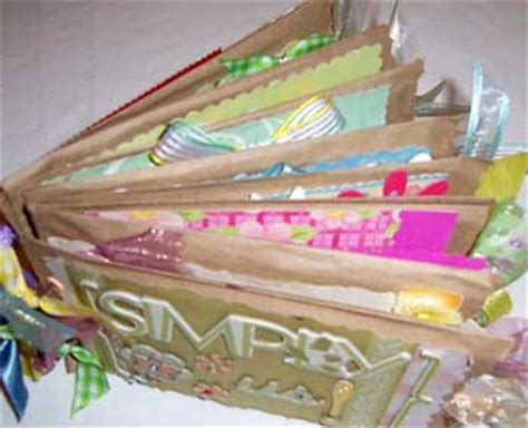 Paper Bag Scrapbook Mini Album with Tags