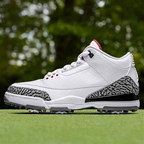 Buy Nike Air Jordan 3 Golf Shoes White | Golf Discount