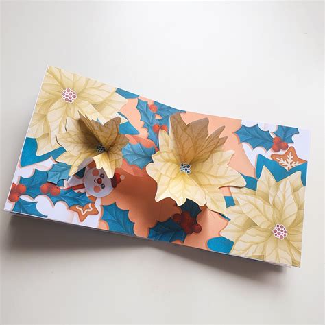 Christmas DIY Pop-up Book Kit, Winter Paper Craft, Fun 3d Origami ...