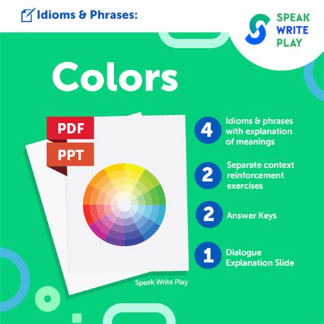 English Idioms and Phrases with Color | Vocabulary | Rapid English Fluency