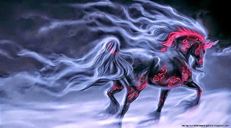 Dreamy Fantasy Black Unicorn Artwork, dark unicorns HD wallpaper | Pxfuel